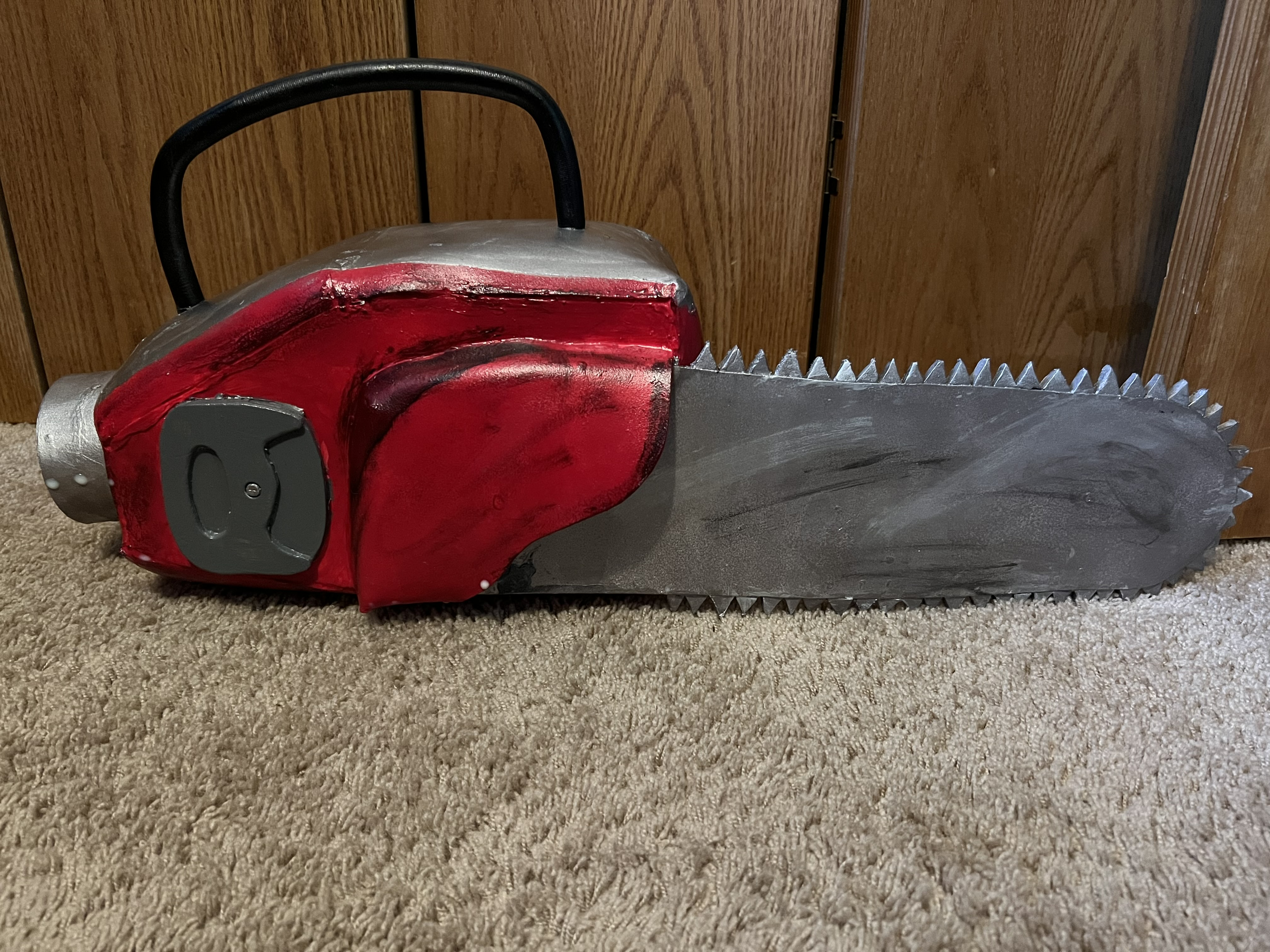 wearable ash williams chainsaw - cosplay props