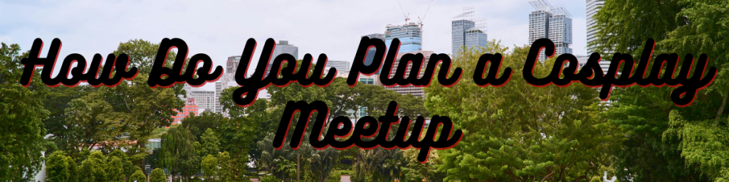 How Do You Plan a Cosplay Meetup